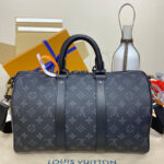 Louis Vuitton Keepall Bandouliere 35 M46655 Black